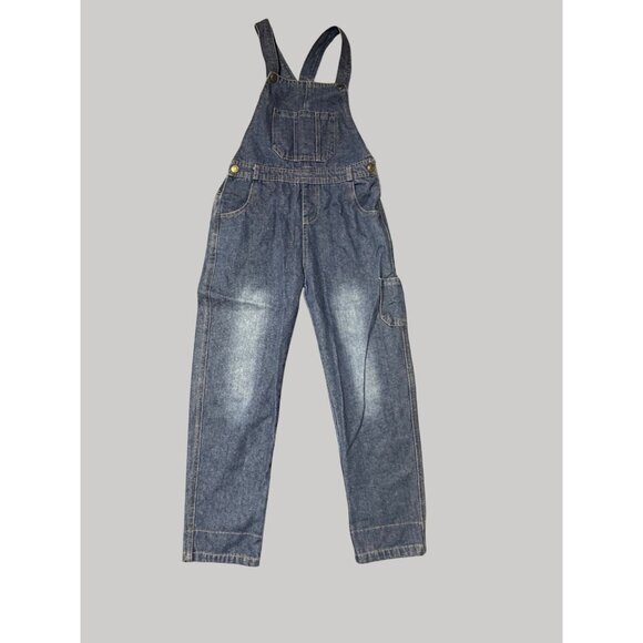Request girls size 10 blue Denim Overalls 2244-SA-925 - Picture 1 of 10